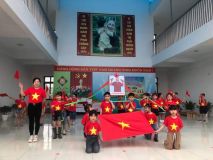 Hội thi chúng cháu vui khẻo của các bé lớp a1