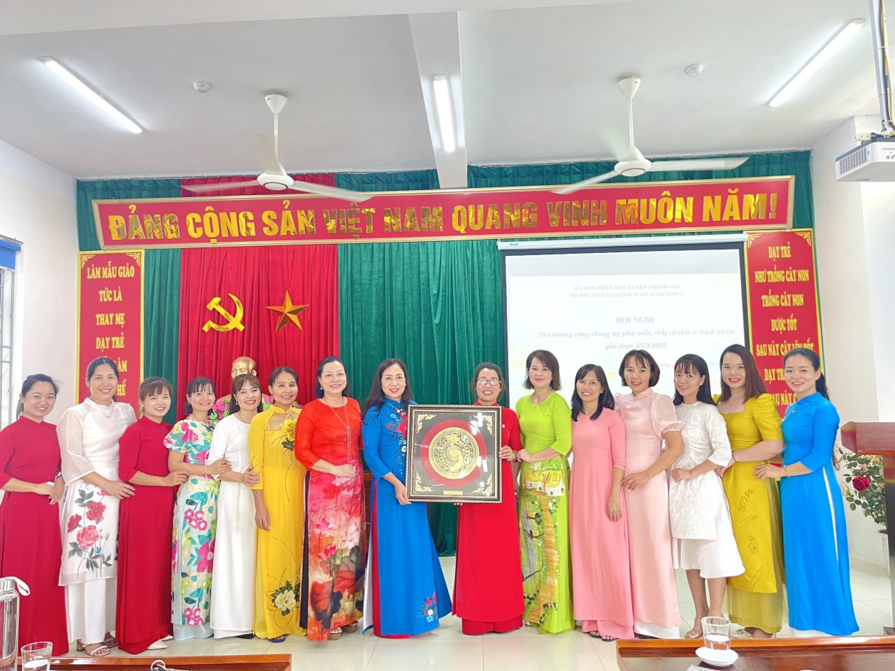 GIAO LƯU KẾT NGHĨA  TRƯỜNG MN CAO DƯƠNG 2 – TRƯỜNG MN XUÂN ĐỈNH A