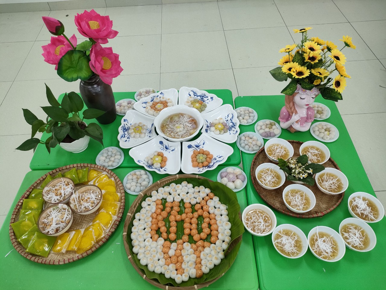 Hoạt động trải nghiệm làm bánh trôi